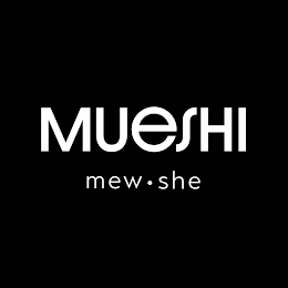 MUESHI MEW · SHE logo