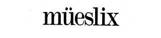 MUESLIX logo