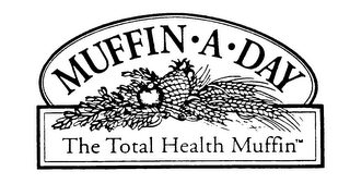 MUFFIN-A-DAY THE TOTAL HEALTH MUFFIN logo