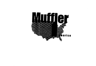 MUFFLER 1 AMERICA logo