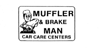 MUFFLER & BRAKE MAN CAR CARE CENTERS logo
