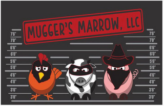 MUGGER'S MARROW, LLC 7'6" 7'0" 6'6" 6'0" 5'6" 5'0" 4'6" 4'0" 3'6" 3'0" logo