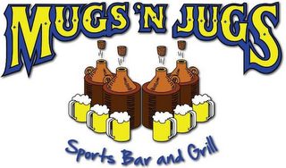 MUGS 'N JUGS SPORTS BAR AND GRILL logo