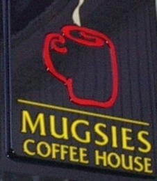 MUGSIES COFFEE HOUSE logo