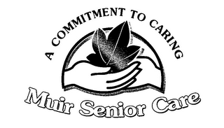 MUIR SENIOR CARE A COMMITMENT TO CARING logo
