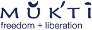 MUKTI FREEDOM + LIBERATION logo