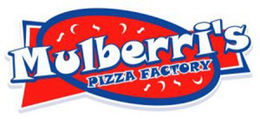MULBERRI'S PIZZA FACTORY logo