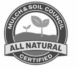 MULCH & SOIL COUNCIL ALL NATURAL CERTIFIED logo