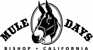 MULE DAYS BISHOP CALIFORNIA logo