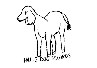 MULE DOG RECORDS logo