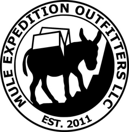 MULE EXPEDITION OUTFITTERS LLC EST. 2011 logo