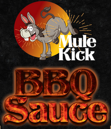 MULE KICK BBQ SAUCE logo