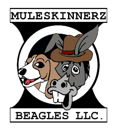 MULESKINNERZ BEAGLES LLC. logo