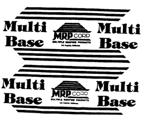 MULTI BASE MRP CORP. MULTIPLE ROOFING PRODUCTS LOS ANGELES CALIFORNIA logo