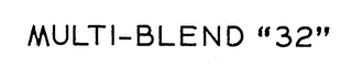 MULTI-BLEND "32" logo
