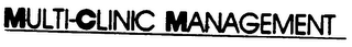 MULTI-CLINIC MANAGEMENT logo
