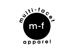 MULTI-FACET APPAREL M-F logo