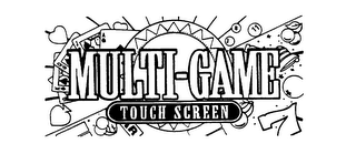 MULTI-GAME TOUCH SCREEN logo