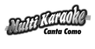 MULTI KARAOKE CANTA COMO logo