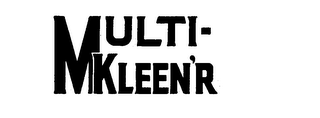 MULTI-KLEEN'R logo