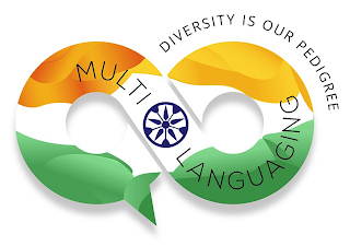 MULTI LANGUAGING DIVERSITY IS OUR PEDIGREE logo
