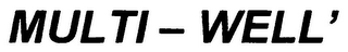 MULTI-WELL' logo