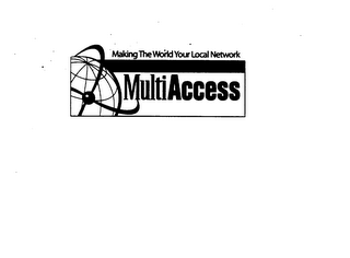 MULTIACCESS MAKING THE WORLD YOUR LOCAL NETWORK logo