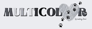MULTICOLOR SPREADING AMOR logo