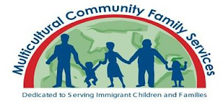 MULTICULTURAL COMMUNITY FAMILY SERVICES DEDICATED TO SERVING IMMIGRANT CHILDREN AND FAMILIES logo