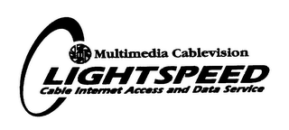 MULTIMEDIA CABLEVISION LIGHTSPEED CABLE INTERNET ACCESS AND DATA SERVICE logo