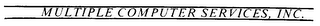 MULTIPLE COMPUTER SERVICES, INC. logo