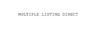 MULTIPLE LISTING DIRECT logo