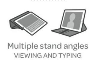 MULTIPLE STAND ANGLES VIEWING AND TYPING logo