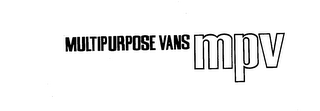 MULTIPURPOSE VANS MPV logo