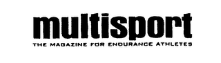 MULTISPORT THE MAGAZINE FOR ENDURANCE ATHLETES logo