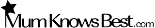 MUM KNOWS BEST.COM logo