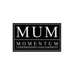MUM MOMENTUM UNDERWRITING MANAGEMENT logo