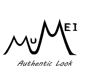 MUMEI AUTHENTIC LOOK logo