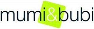 MUMI & BUBI logo