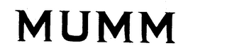MUMM logo
