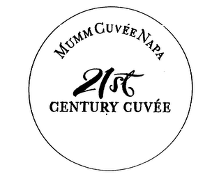 MUMM CUVEE NAPA 21ST CENTURY CUVEE logo