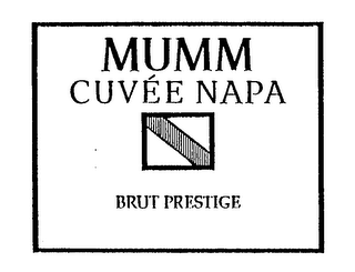 MUMM CUVEE NAPA BRUT PRESTIGE logo
