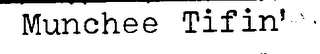 MUNCHEE TIFIN' logo