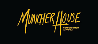 MUNCHER HOUSE COMFORT FOOD & DRINKS logo