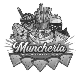 MUNCHERIA MEXICAN SNACKS & TREATS logo