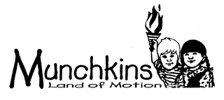 MUNCHKINS LAND OF MOTION logo