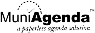 MUNIAGENDA A PAPERLESS AGENDA SOLUTION logo