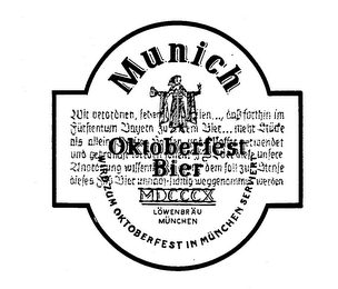 MUNICH OKTOBERFEST BIER logo