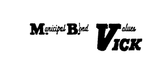MUNICIPAL BOND VALUES VICK logo