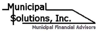 MUNICIPAL SOLUTIONS, INC. MUNICIPAL FINANCIAL ADVISORS logo
